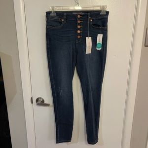 Just USA Rhea Skinny Button Up Jean